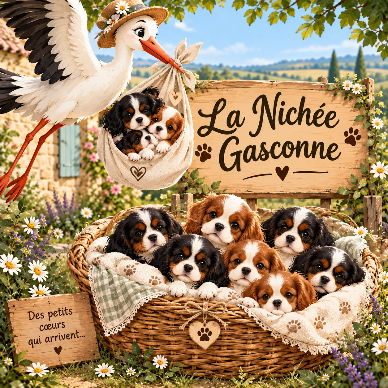 Les bébés sont arrivés